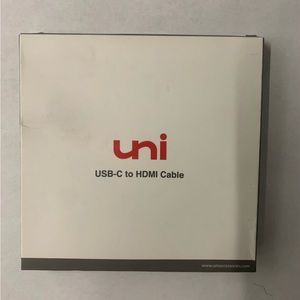UNI USB-C to HDMI 4K CABLE